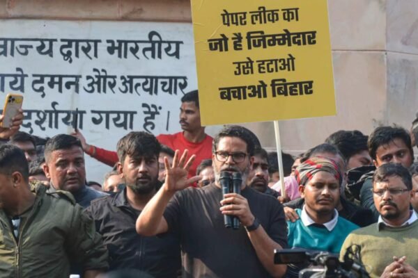 FIR against Prashant Kishore, 700 people for ‘organising’ BPSC protest without ‘permission’ | India News