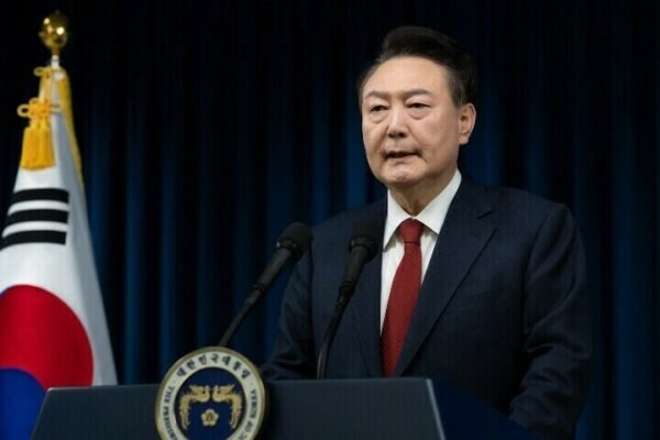 South Korean investigators arrest impeached President Yoon in insurrection probe – World