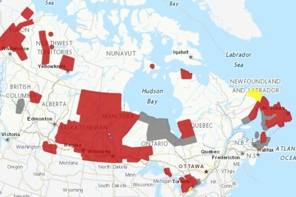 Canada weather forecast: Extreme conditions across the country