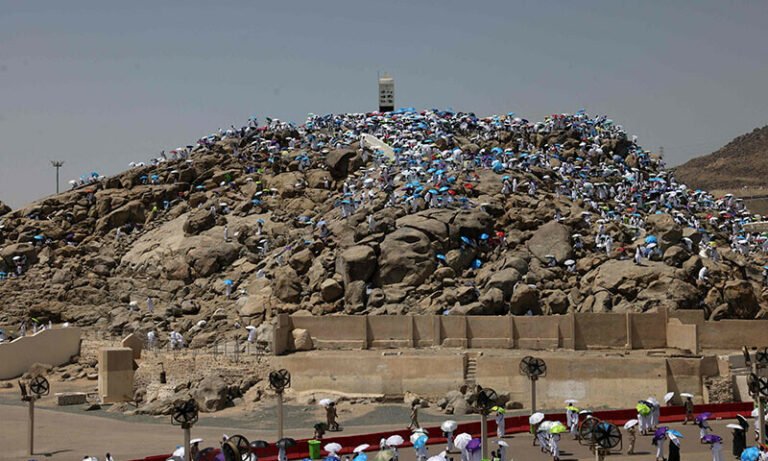 Pilgrims pray and avoid the sun as Haj reaches peak – World