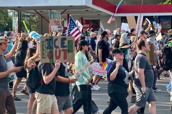 ‘Innocent bystander’ shot dead by ‘peacekeepers’ during ‘No Kings’ protest in Salt Lake City