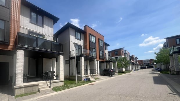 This London, Ont., complex was built in 2017 — one-third of its townhomes have had leaks