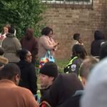 Federal workers line up at food banks ahead of first missed check since shutdown