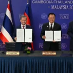 Trump co-signs Thailand-Cambodia ceasefire agreement